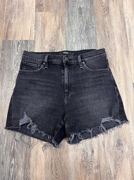 Shorts By Hudson In Black Denim, Size: 6/28