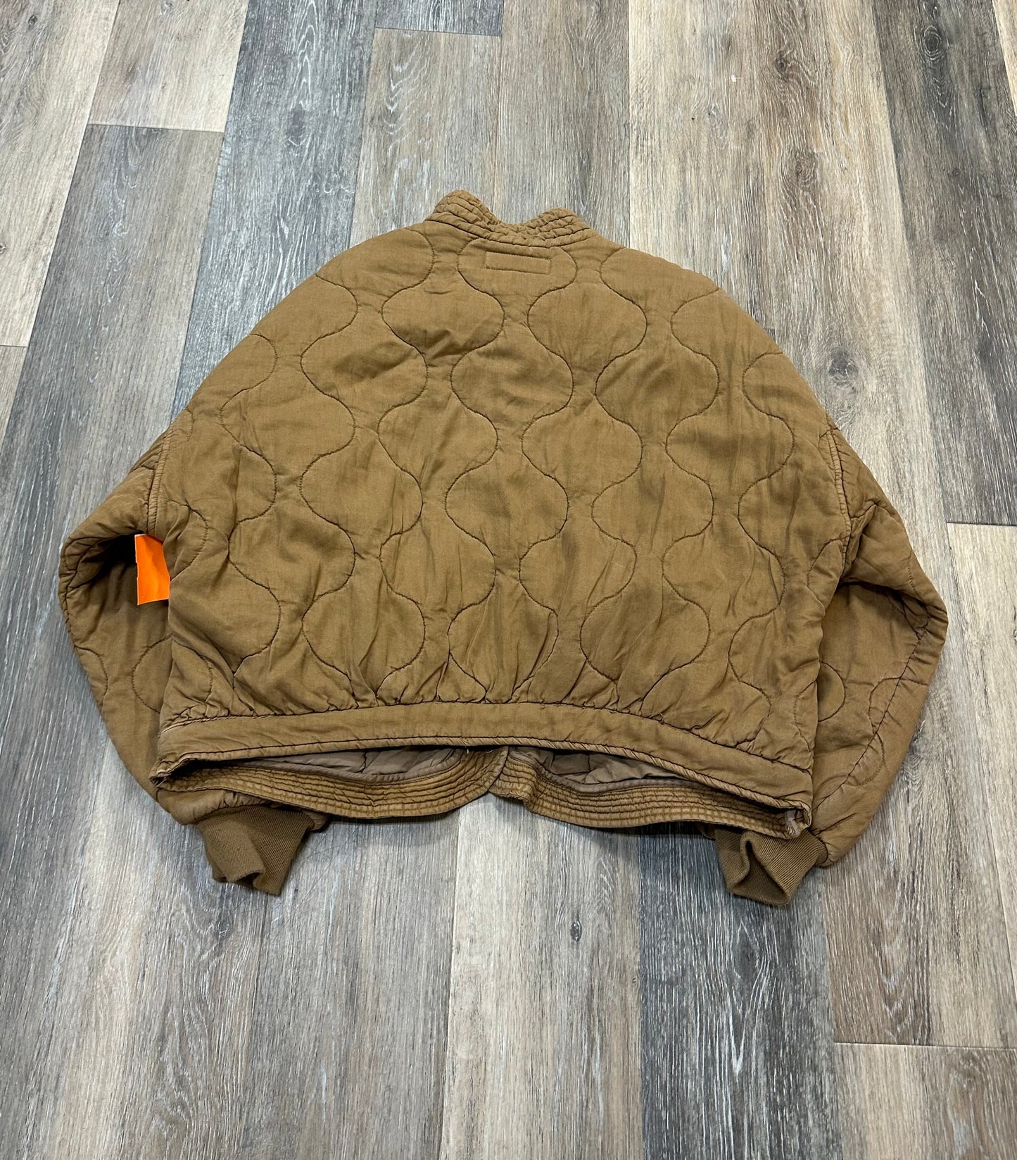 Jacket Puffer & Quilted By Blanknyc In Brown, Size: L