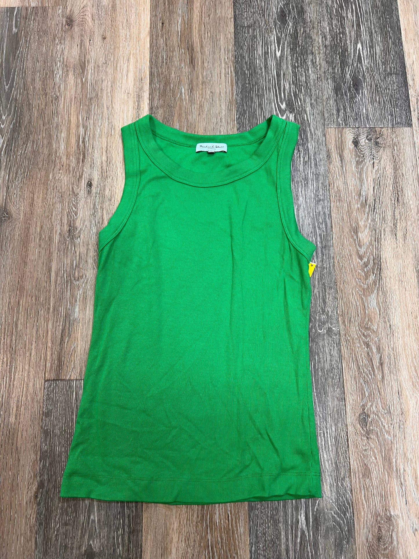 Tank Top By Michael Stars In Green, Size: L