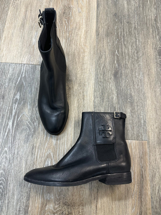 Boots Designer By Tory Burch In Black, Size: 6.5