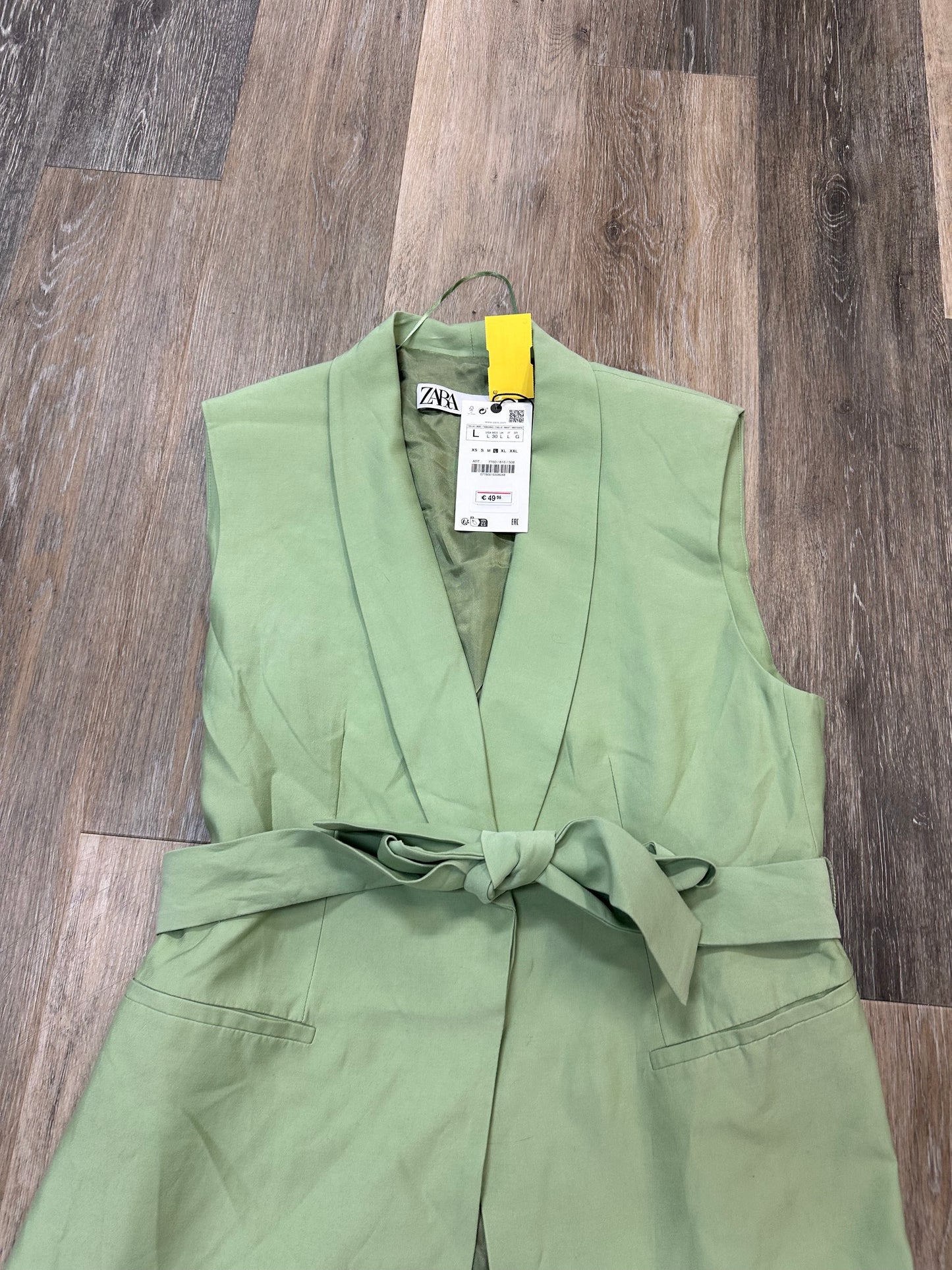 Vest Other By Zara In Green, Size: L