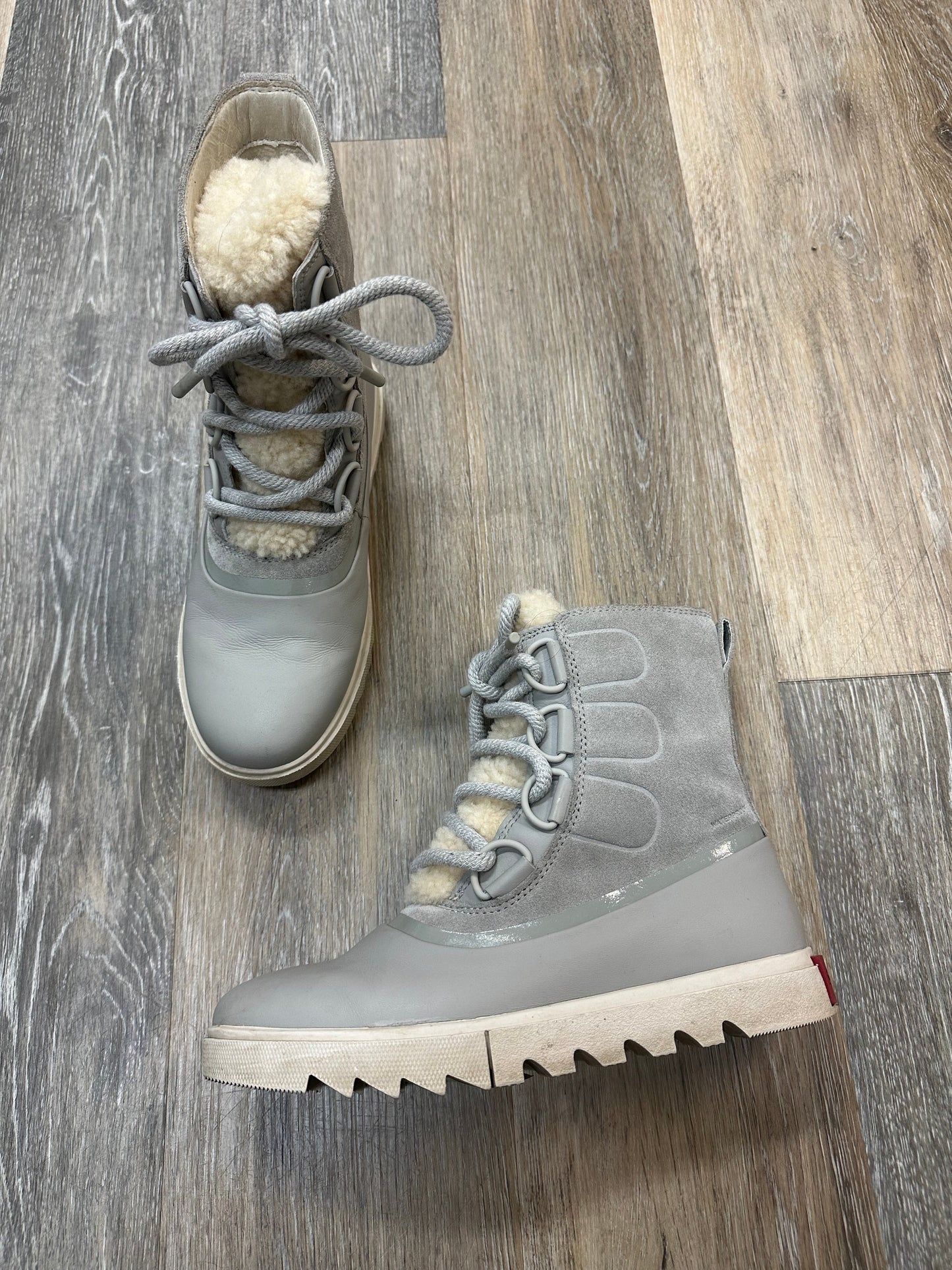 Boots Snow By Sorel In Grey, Size: 6.5