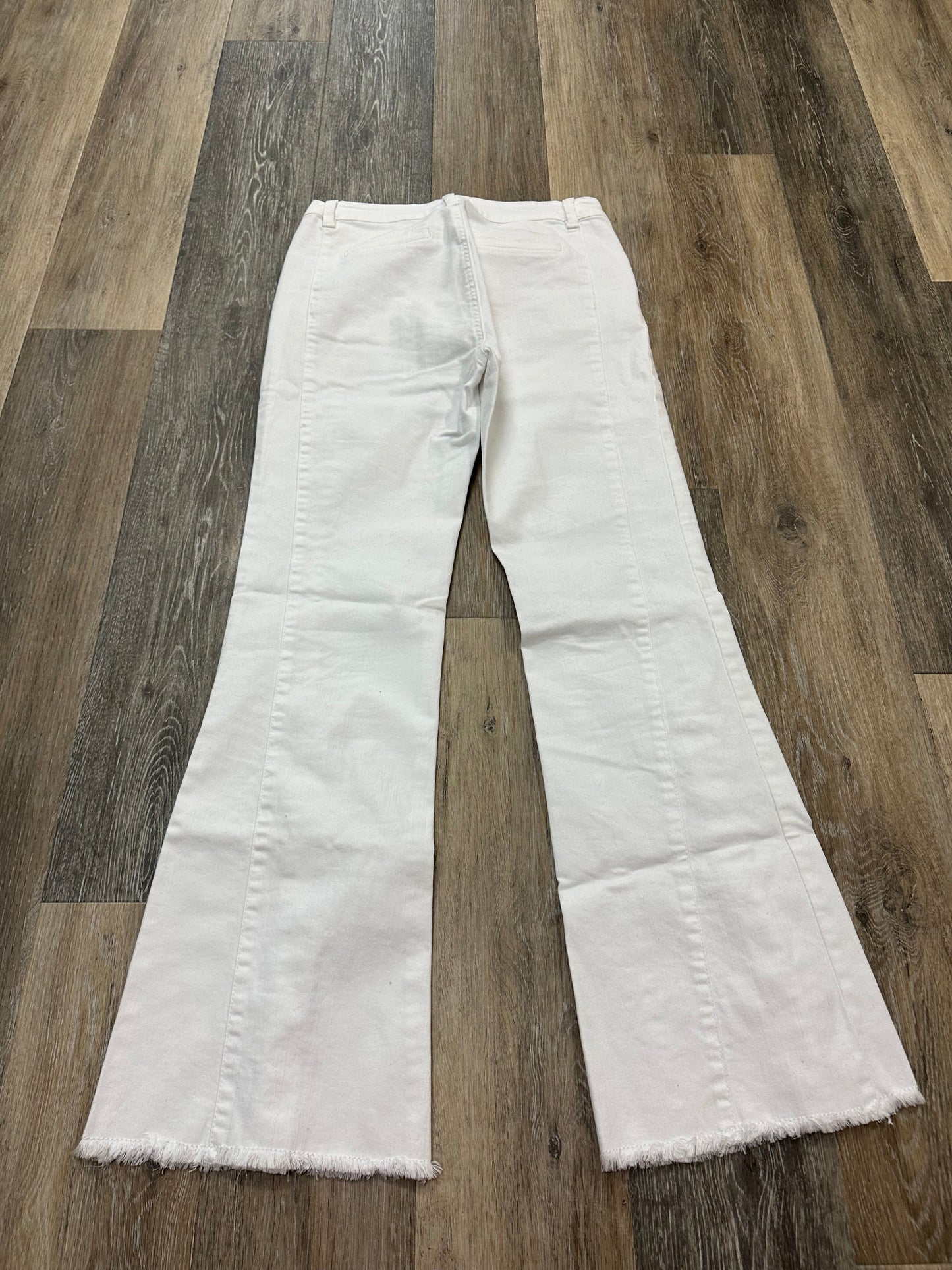 White Denim Jeans Boot Cut Soft Surroundings, Size 4