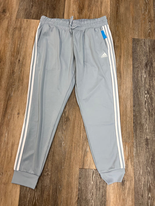 Athletic Pants By Adidas In Blue, Size: Xl