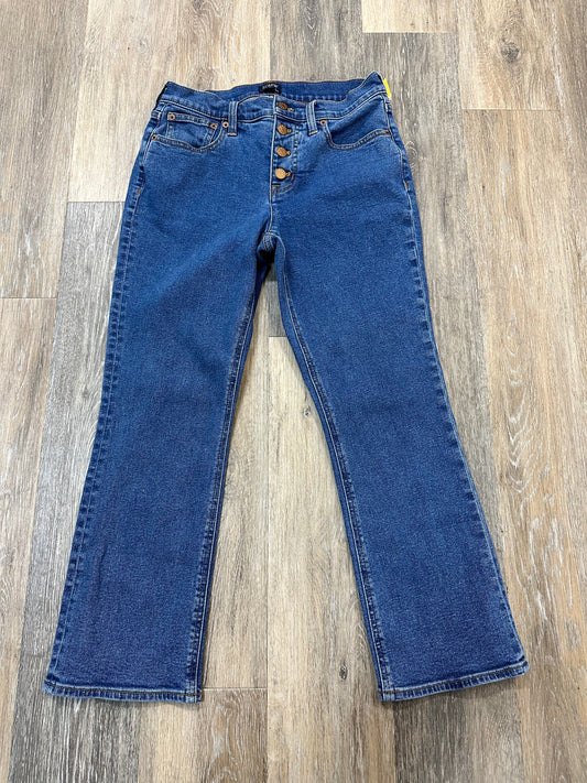 Jeans Cropped By J. Crew In Blue Denim, Size: 2