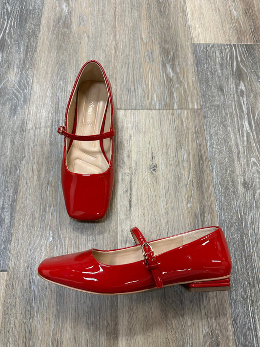 Shoes Flats By Franco Sarto In Red, Size: 5.5