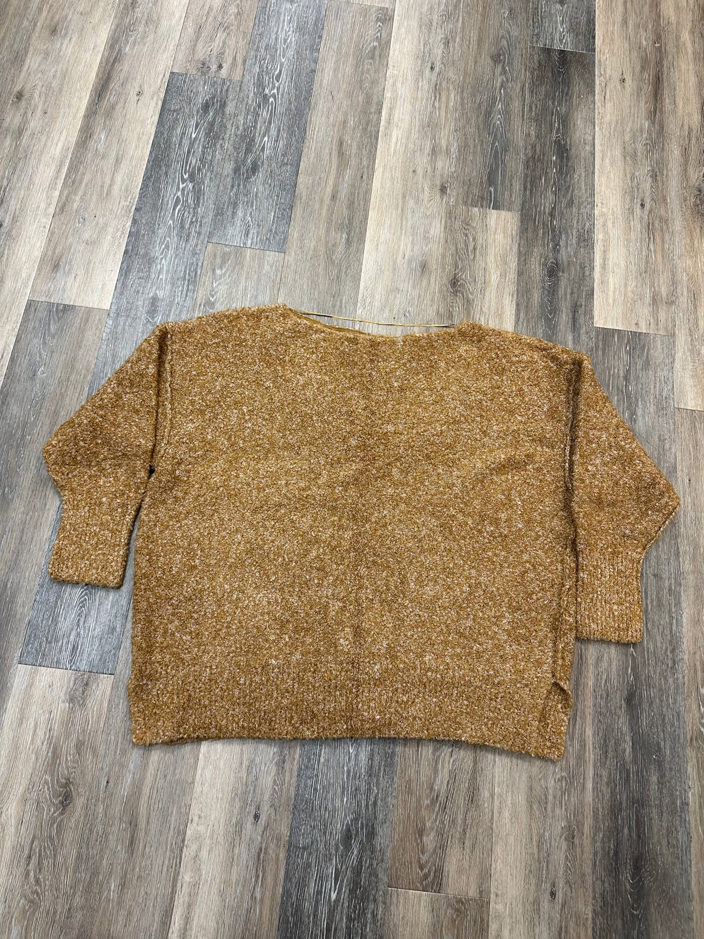 Sweater By Free People In Tan, Size: Xl