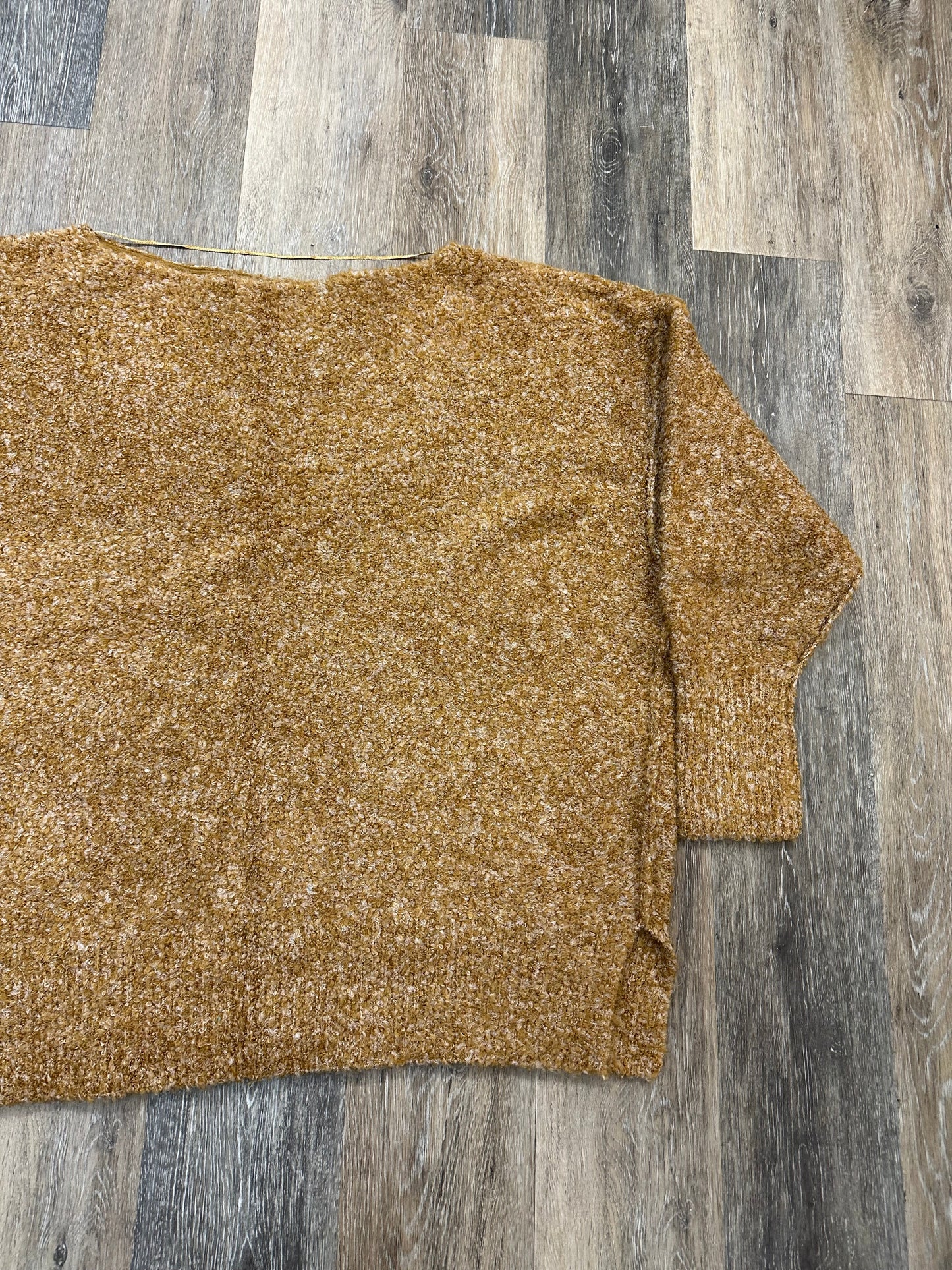 Sweater By Free People In Tan, Size: Xl