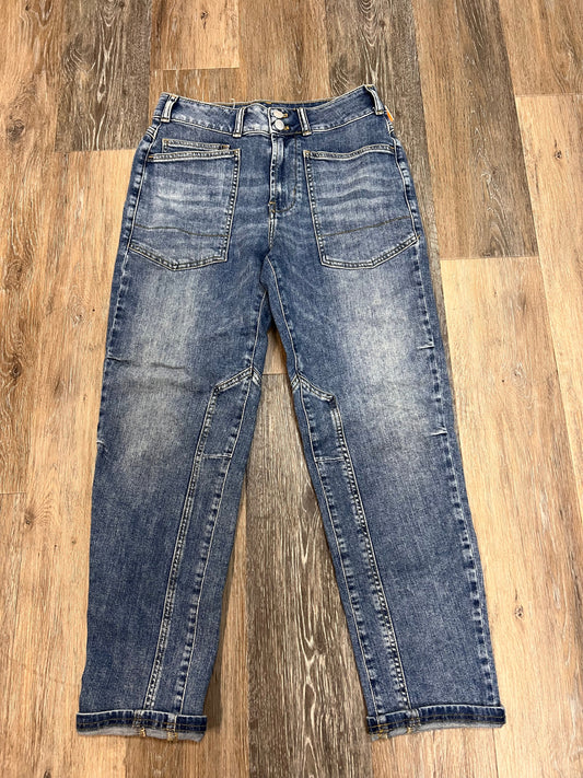 Jeans Straight By Pilcro In Blue Denim, Size: 4/27