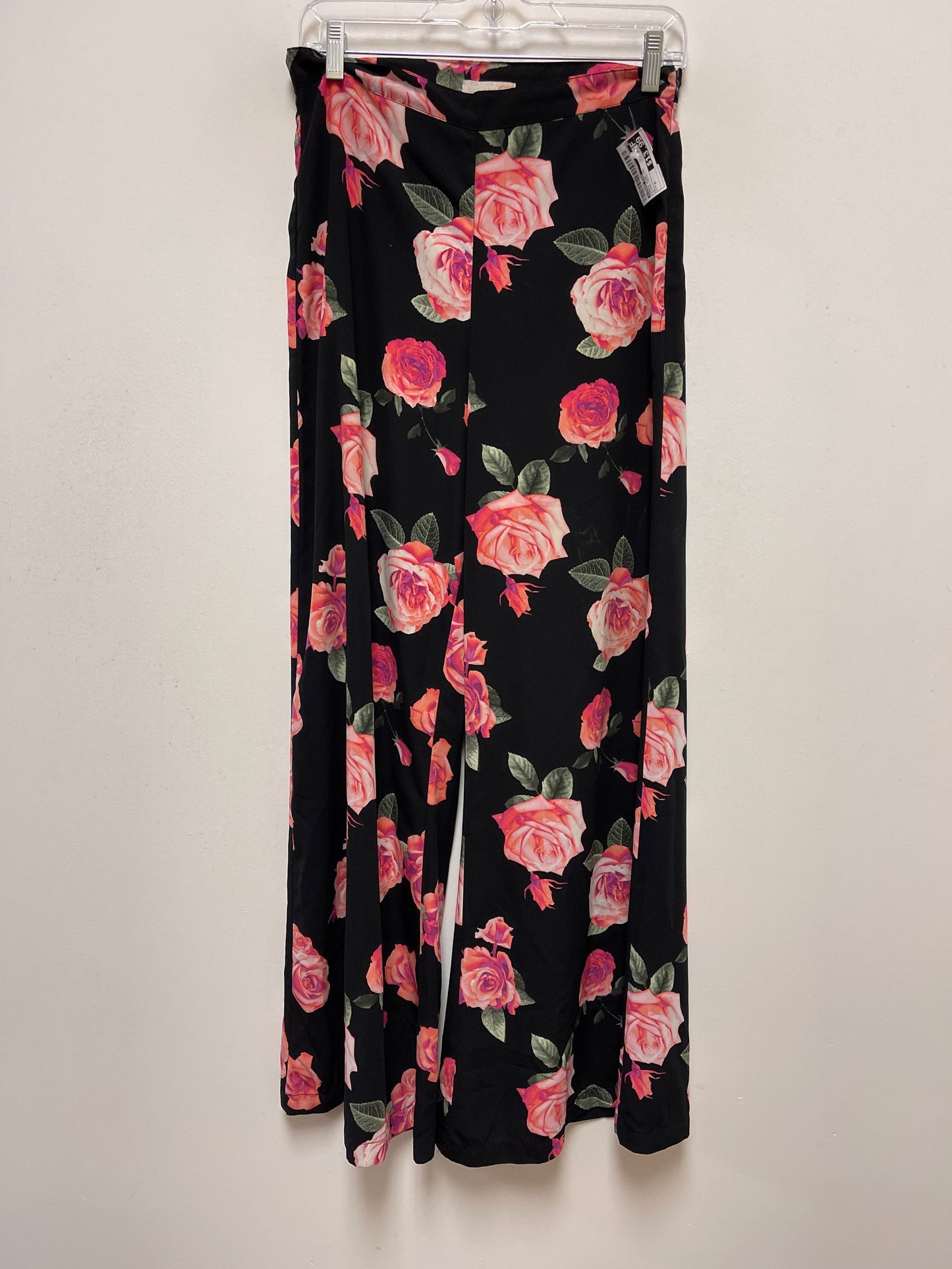 Floral Print Pants Wide Leg Gianni Bini, Size 8