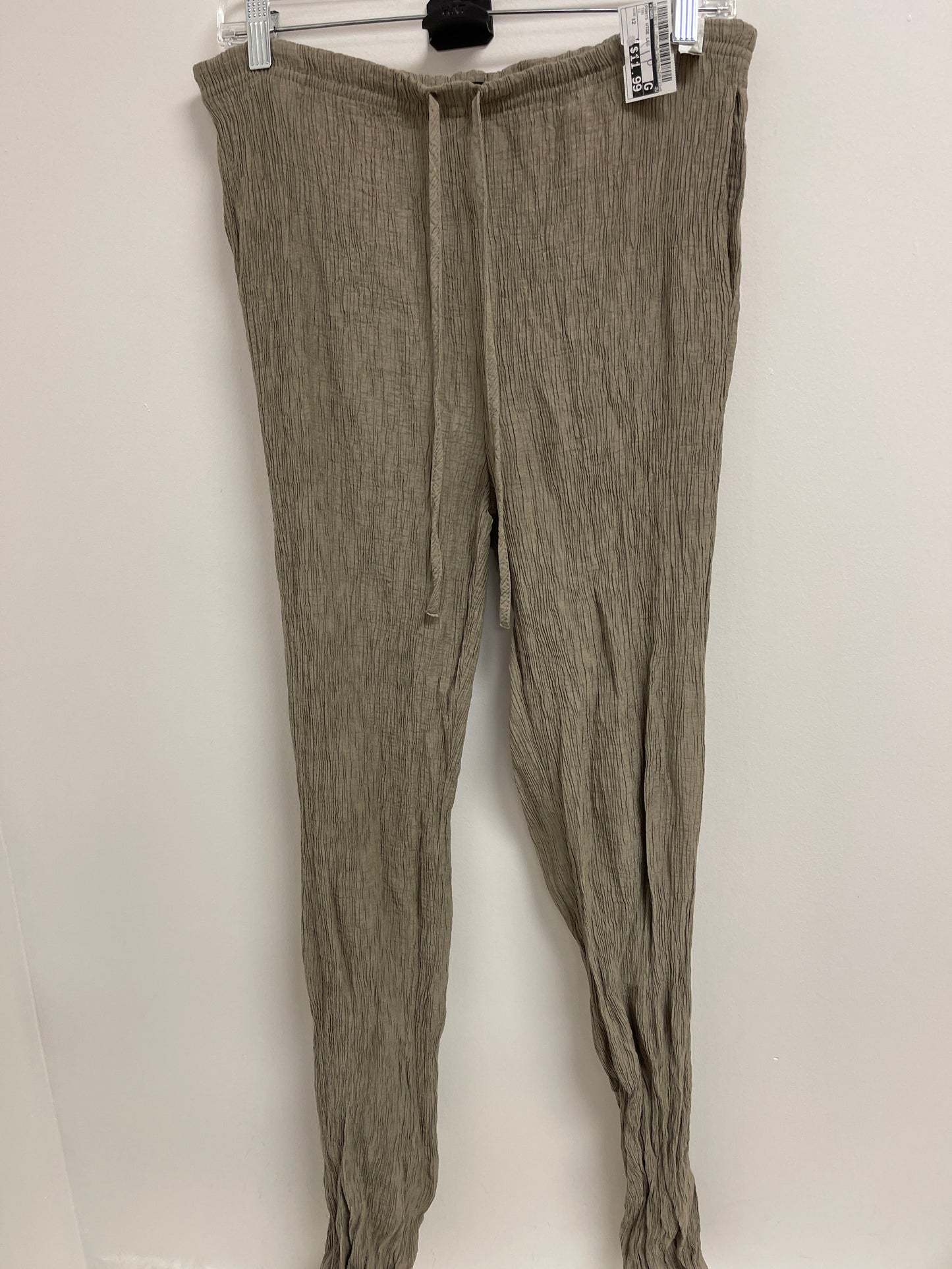 Tan Pants Wide Leg Zara, Size 12