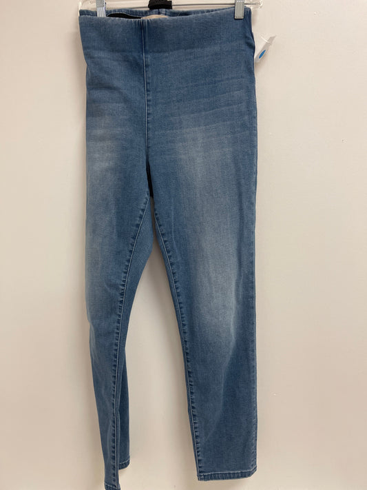 Jeans Skinny By Soft Surroundings In Blue Denim, Size: 12