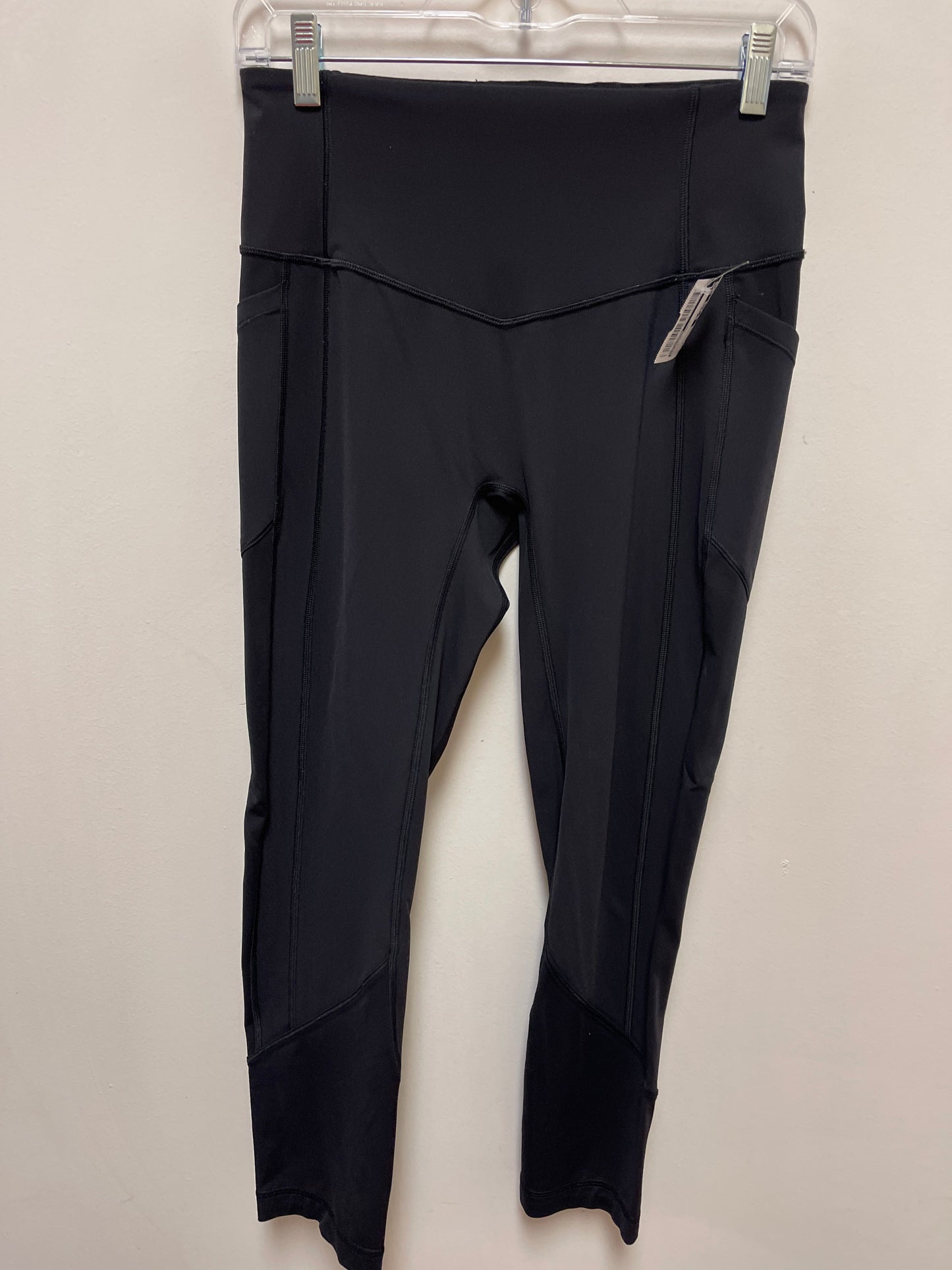 Athletic Pants By Lululemon In Black, Size: 8