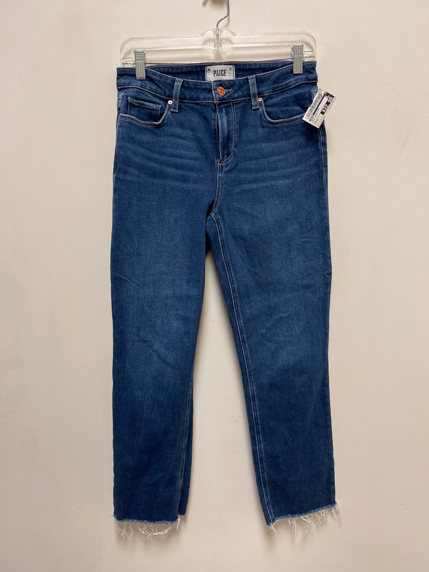 Jeans Designer By Paige In Blue Denim, Size: 6