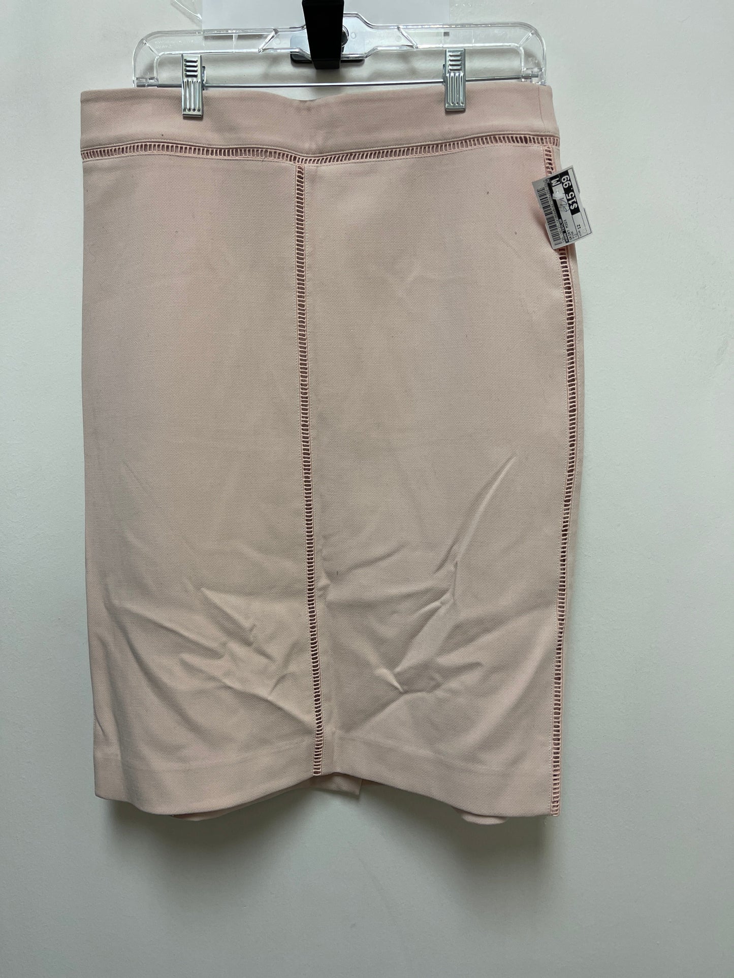 Skirt Midi By Ann Taylor In Pink, Size: 12