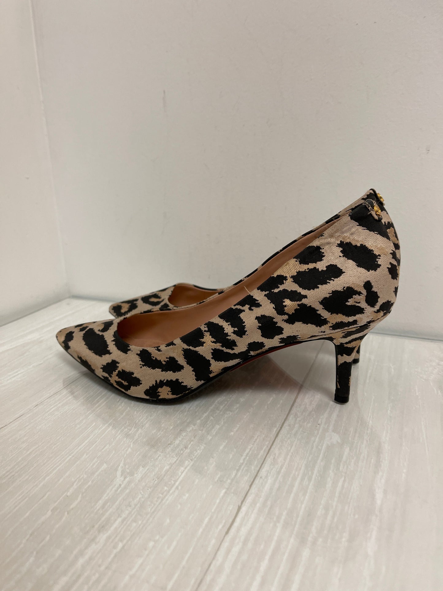 Shoes Heels Stiletto By Cole-haan In Animal Print, Size: 9