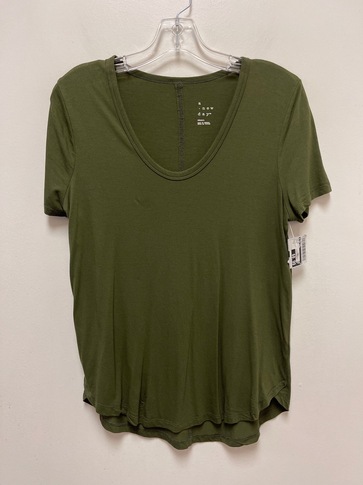 Green Top Short Sleeve A New Day, Size S