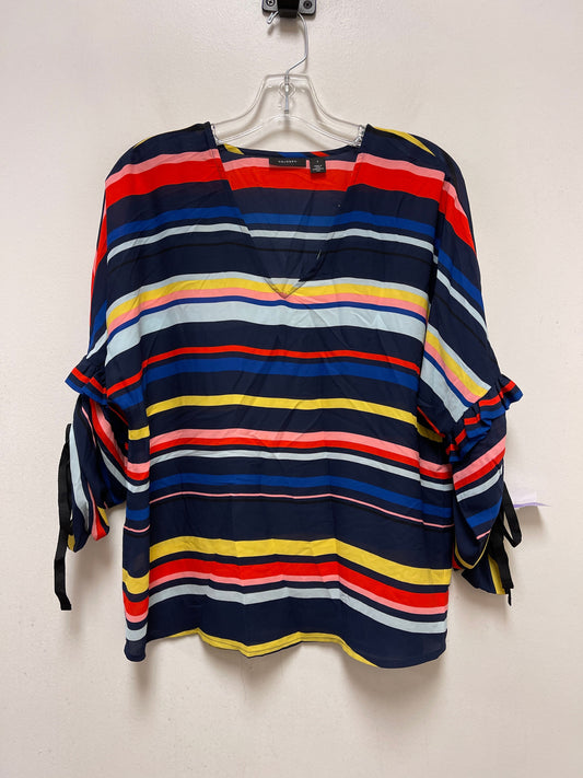 Multi-colored Top Long Sleeve Halogen, Size S