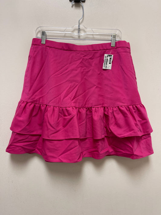 Pink Skirt Mini & Short J. Crew, Size 12