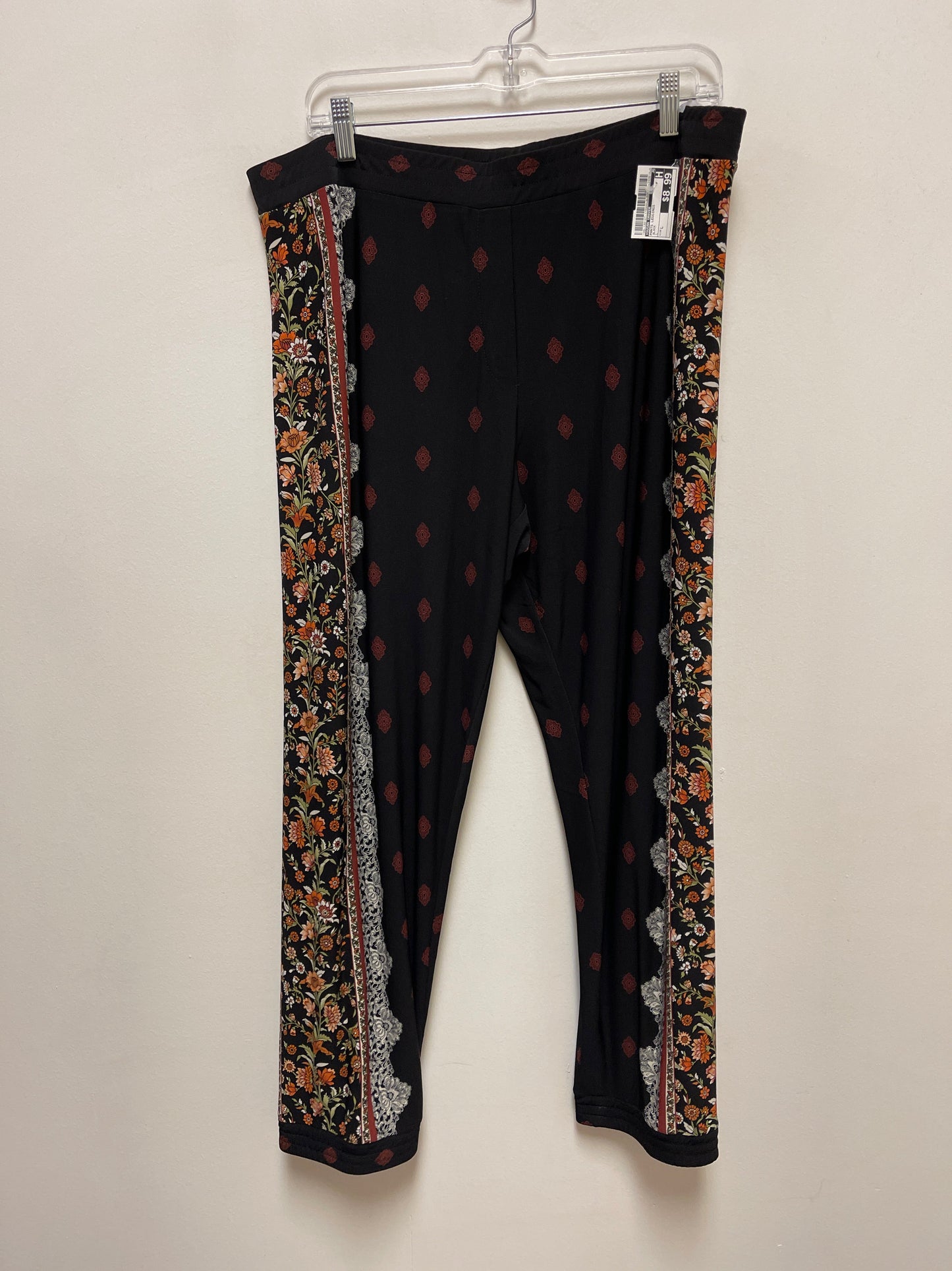 Pants Leggings By Susan Graver In Black, Size: L