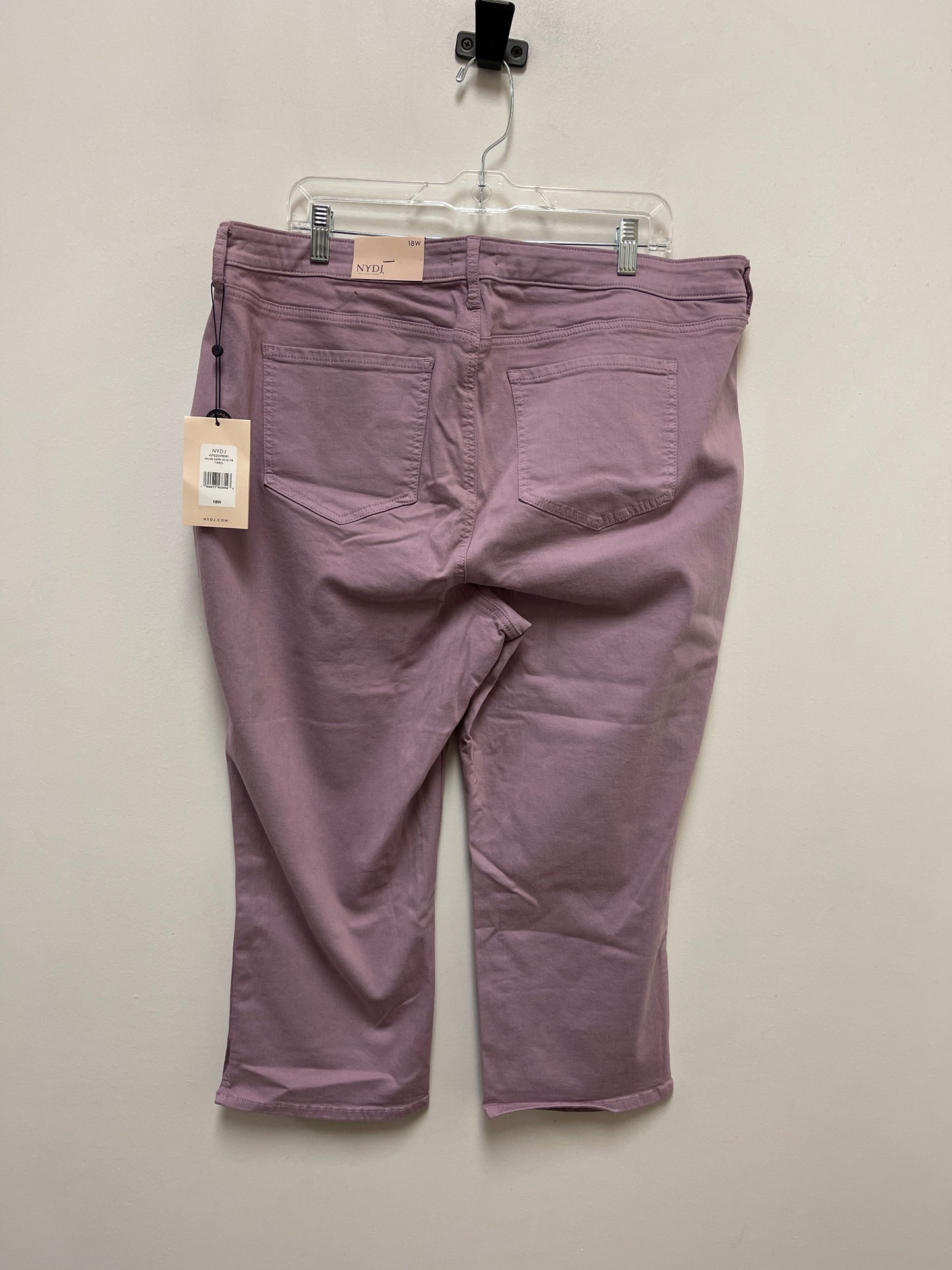 Jeans Wide Leg By Not Your Daughters Jeans In Purple, Size: 18