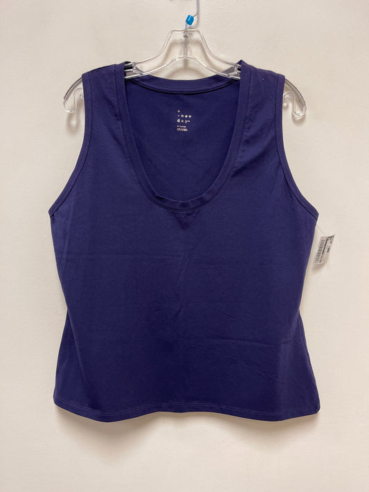 Top Sleeveless By A New Day In Purple, Size: Xl