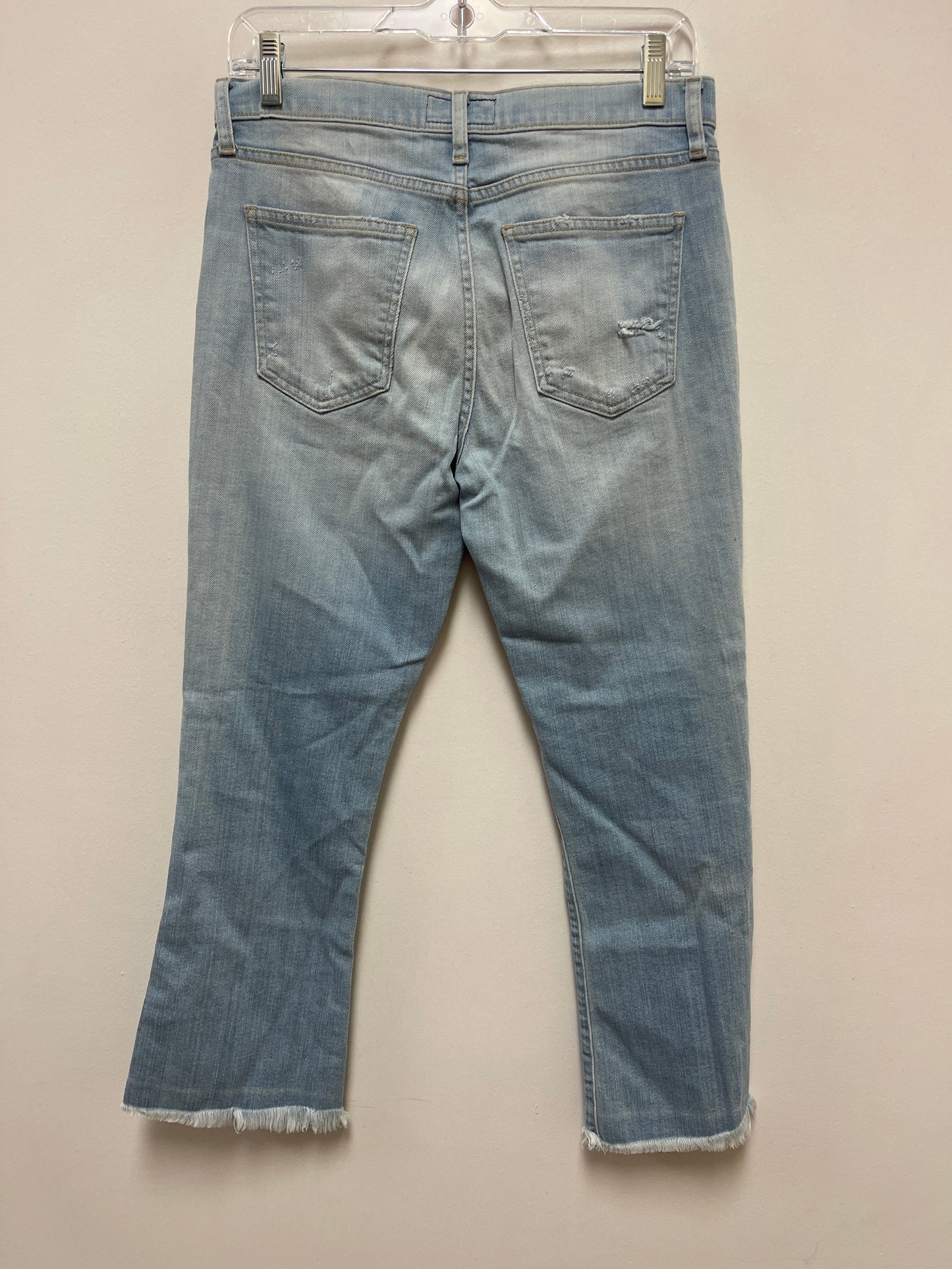 Jeans Designer By Current Elliott In Blue Denim, Size: 6