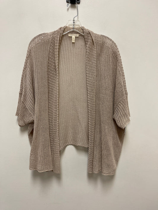 Sweater Cardigan By Eileen Fisher In Cream, Size: Xl