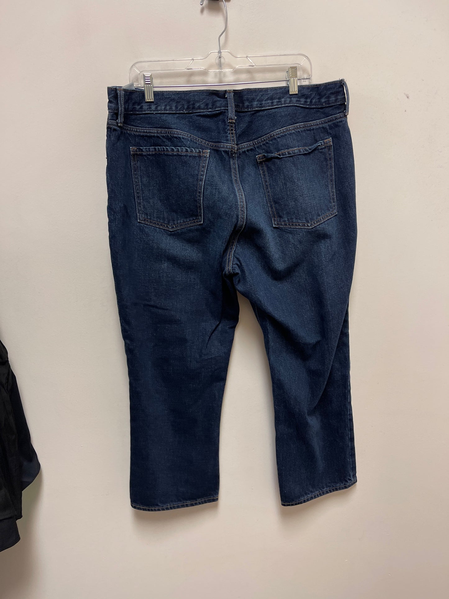 Jeans Straight By Old Navy In Blue Denim, Size: 16