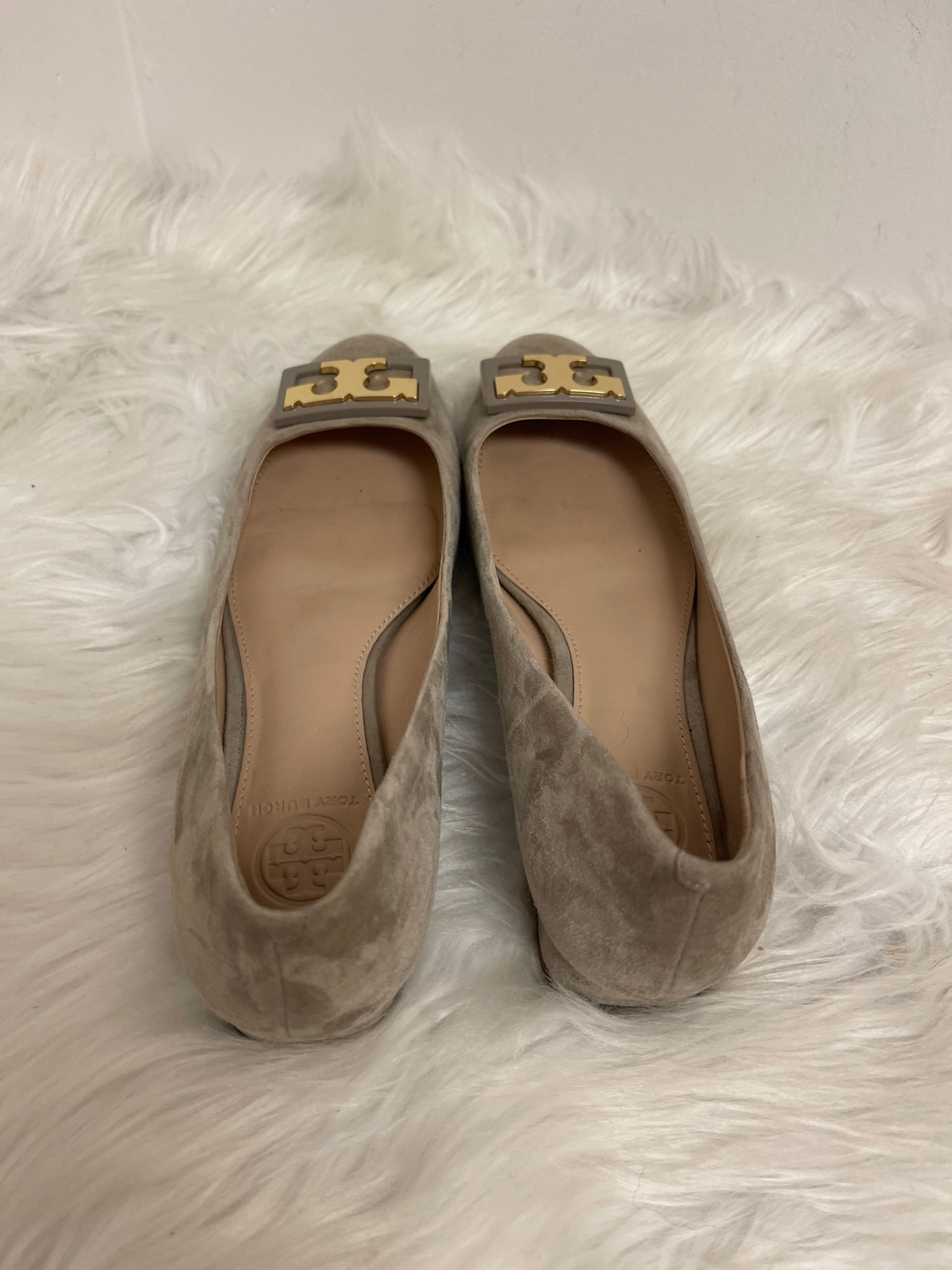 Shoes Designer By Tory Burch In Grey, Size: 7.5