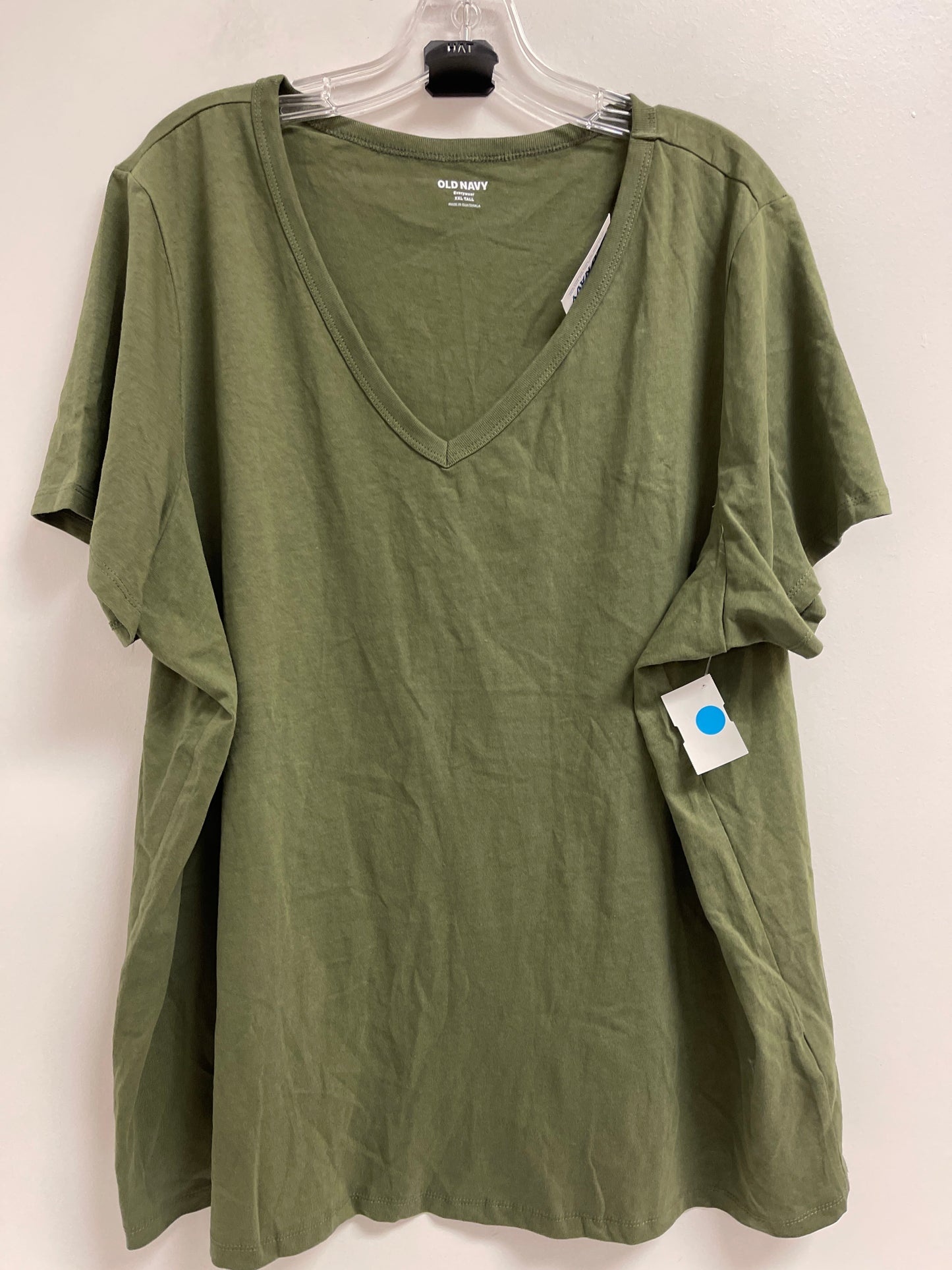 Top Short Sleeve By Old Navy In Green, Size: 2x