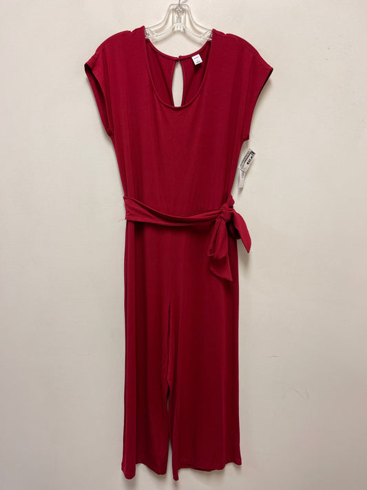 Jumpsuit By Old Navy In Red, Size: S