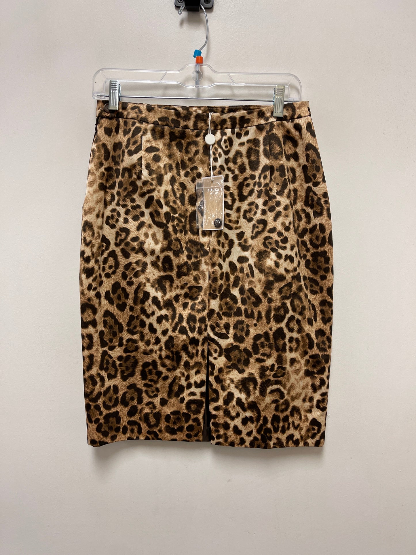 Skirt Designer By Michael Kors In Animal Print, Size: 8