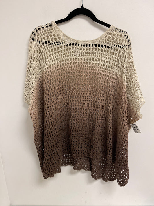 Sweater By Coldwater Creek In Brown, Size: L