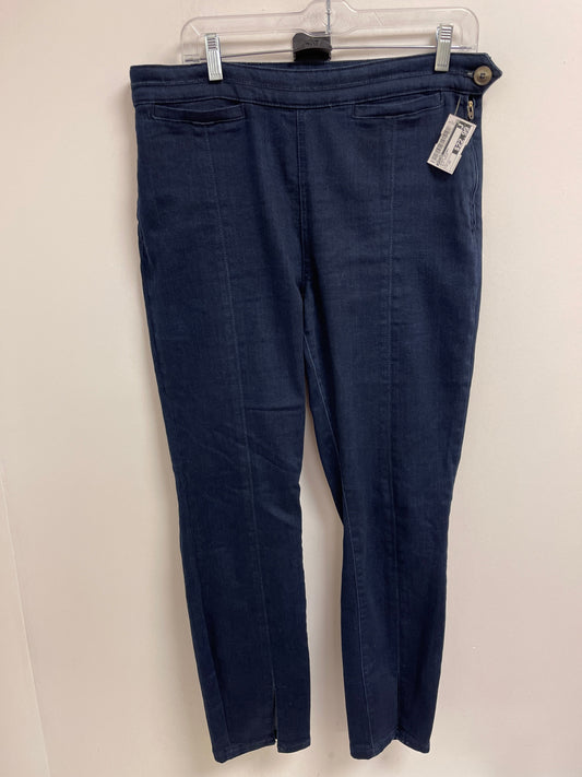 Jeans Skinny By Pilcro In Blue Denim, Size: 12