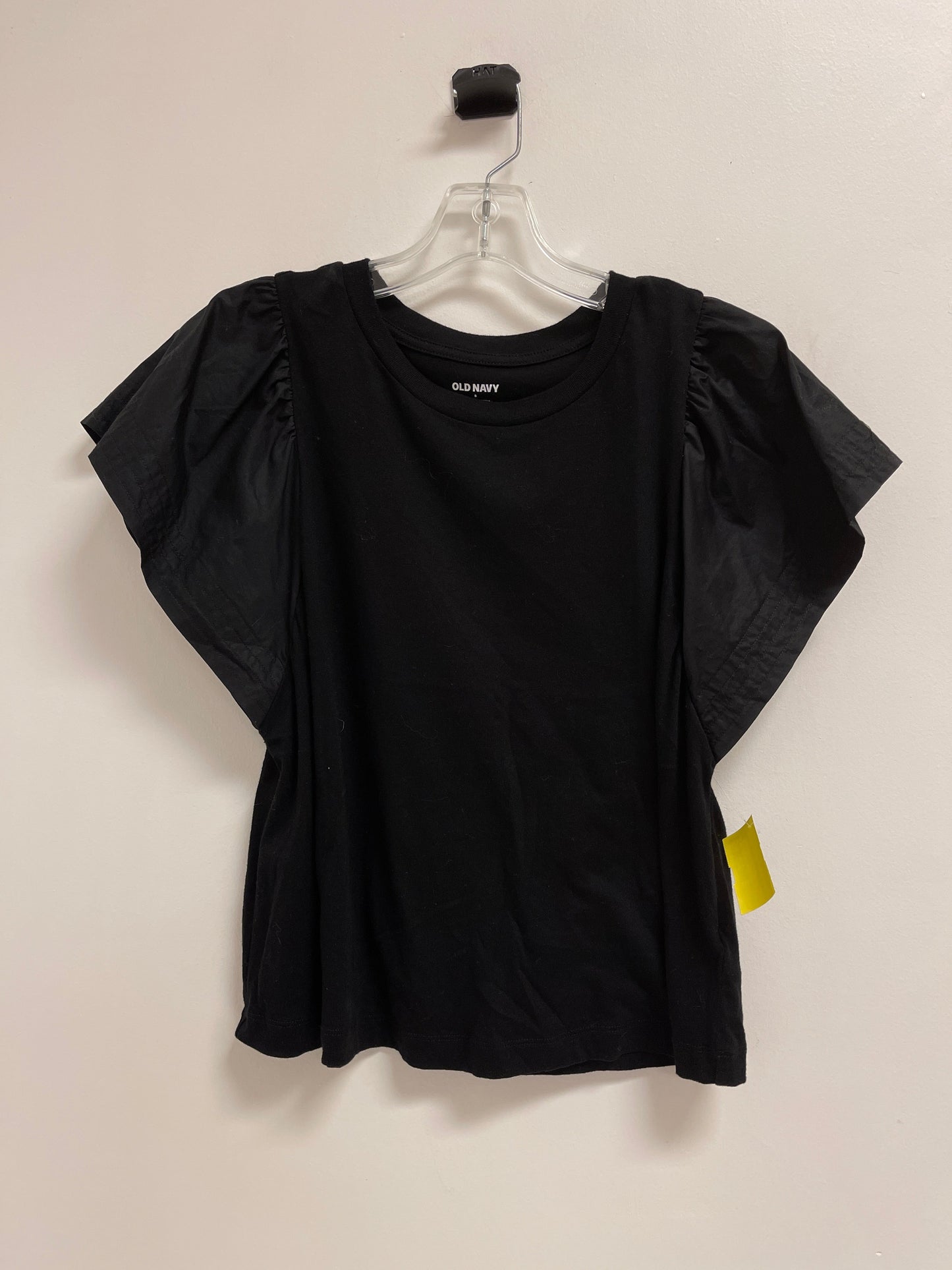 Top Short Sleeve By Old Navy In Black, Size: S