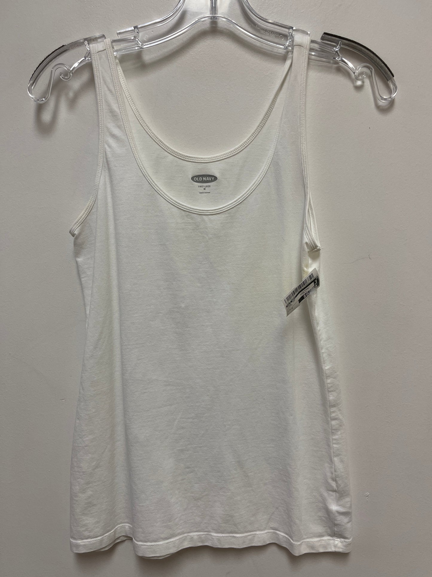 Tank Top By Old Navy In White, Size: M