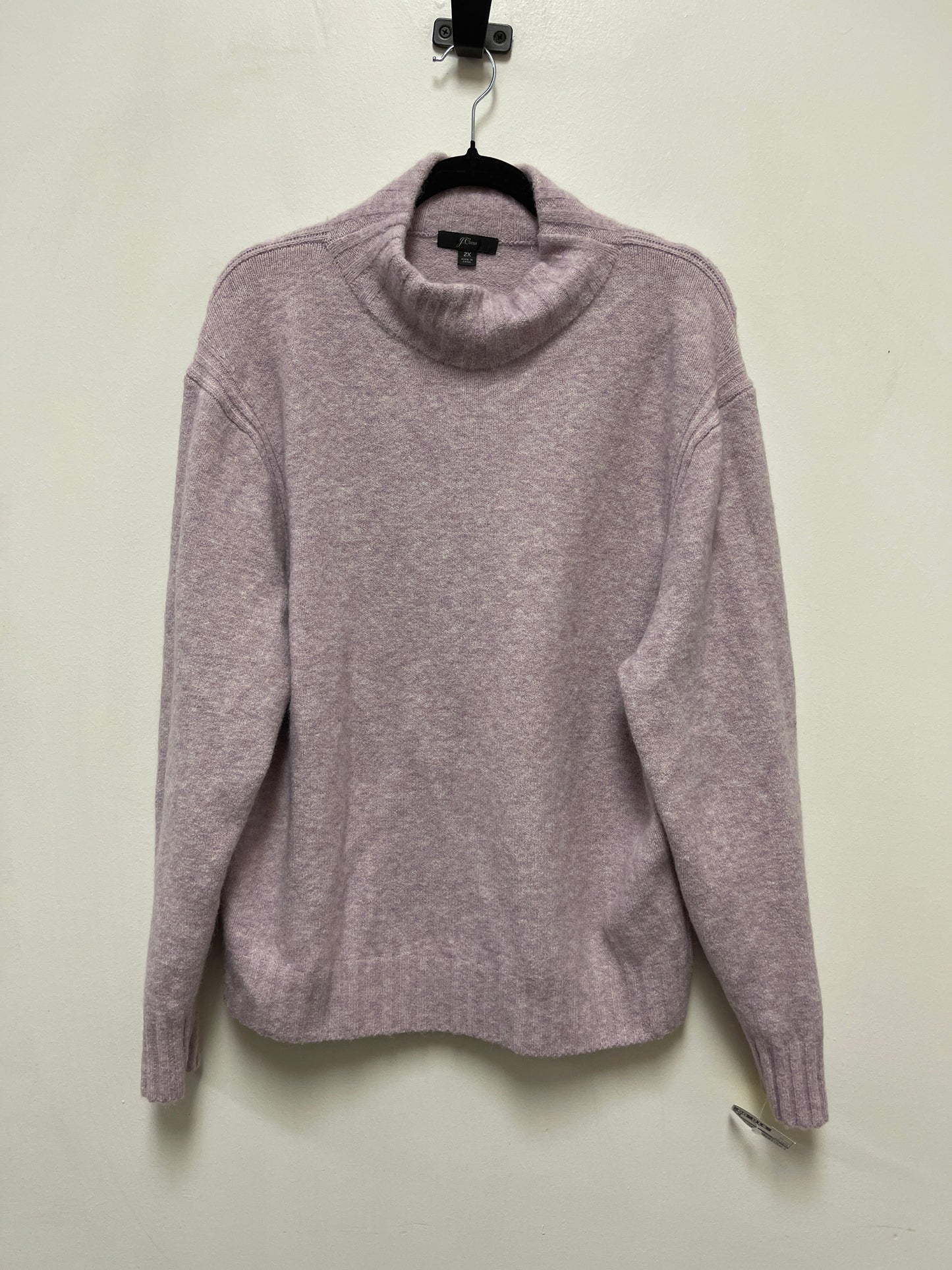 Sweater By J. Crew In Purple, Size: 2x