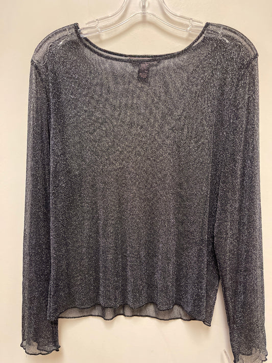 Top Long Sleeve By Victorias Secret In Black, Size: L