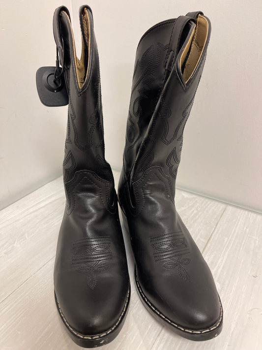 Boots Western By Clothes Mentor In Black, Size: 5