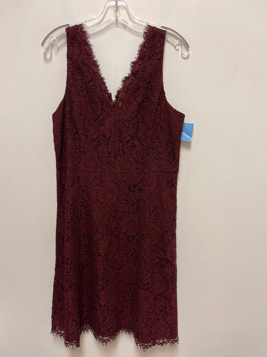 Dress Casual Short By Loft In Red, Size: M