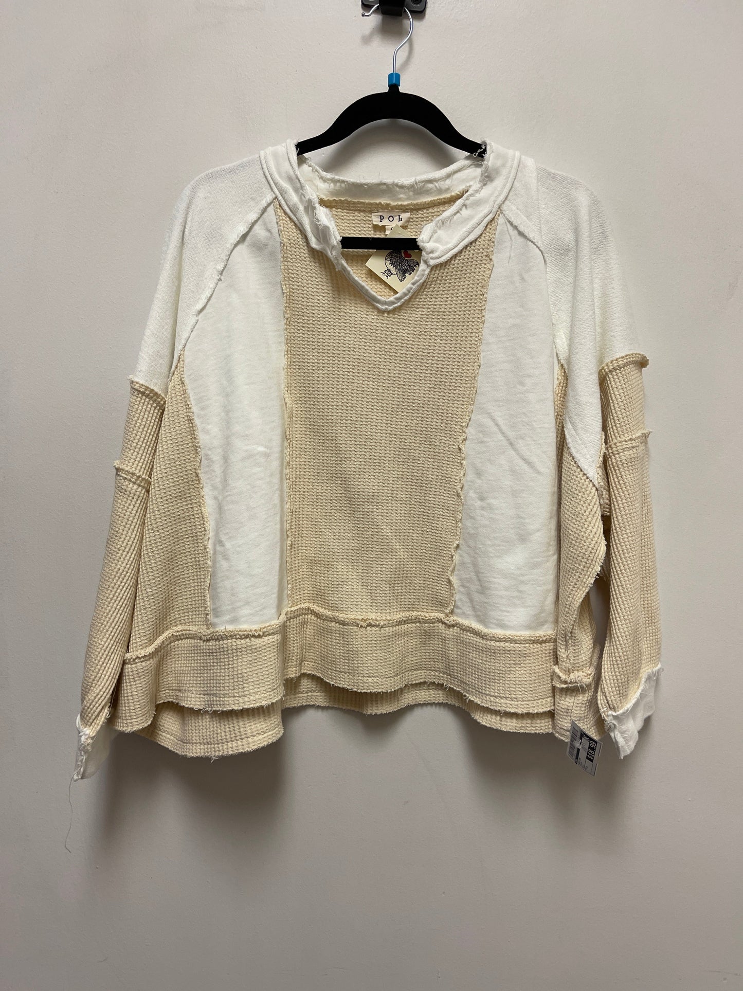 Sweater By Pol In Cream, Size: S