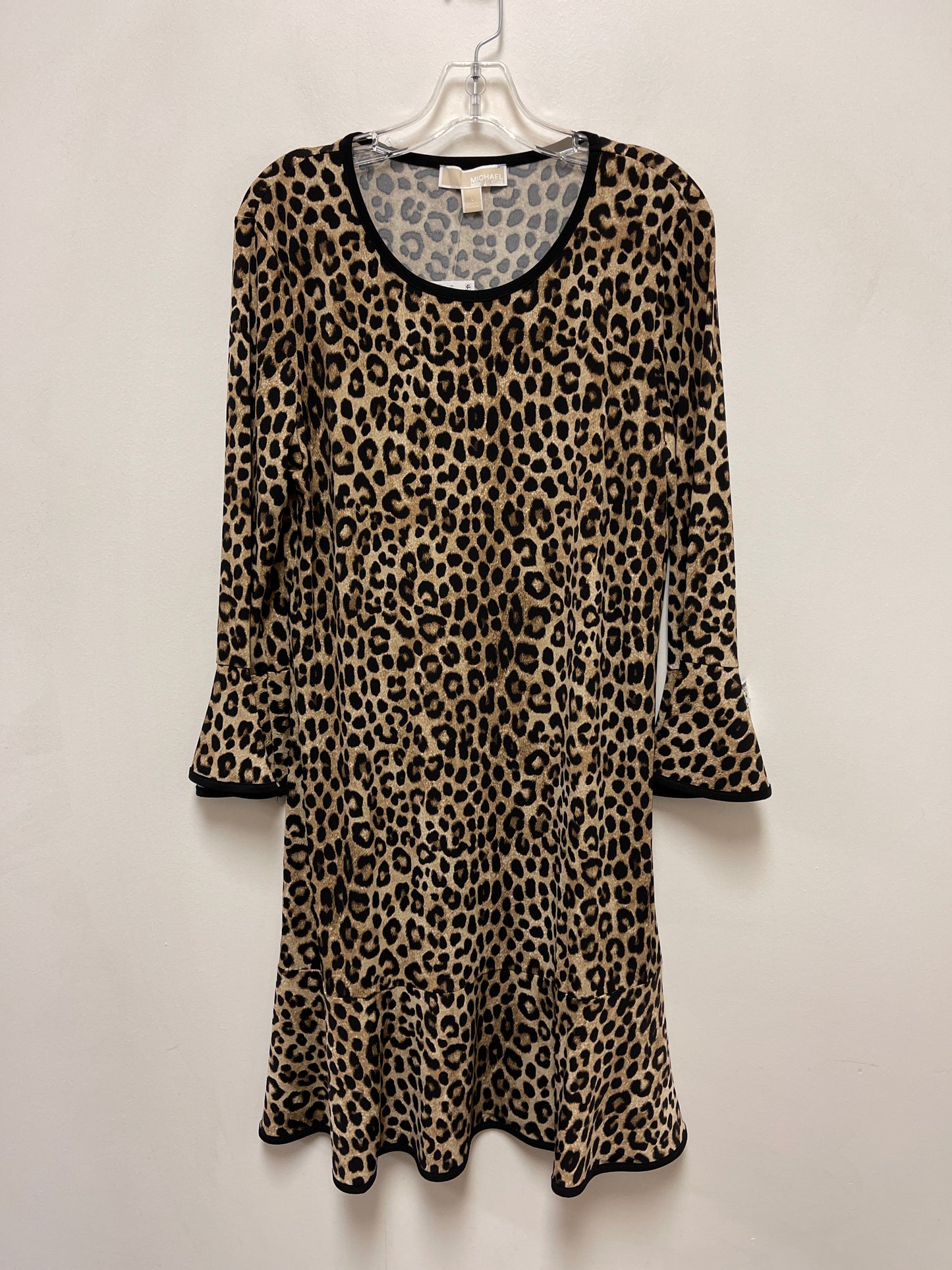 Dress Casual Short By Michael By Michael Kors In Animal Print, Size: L