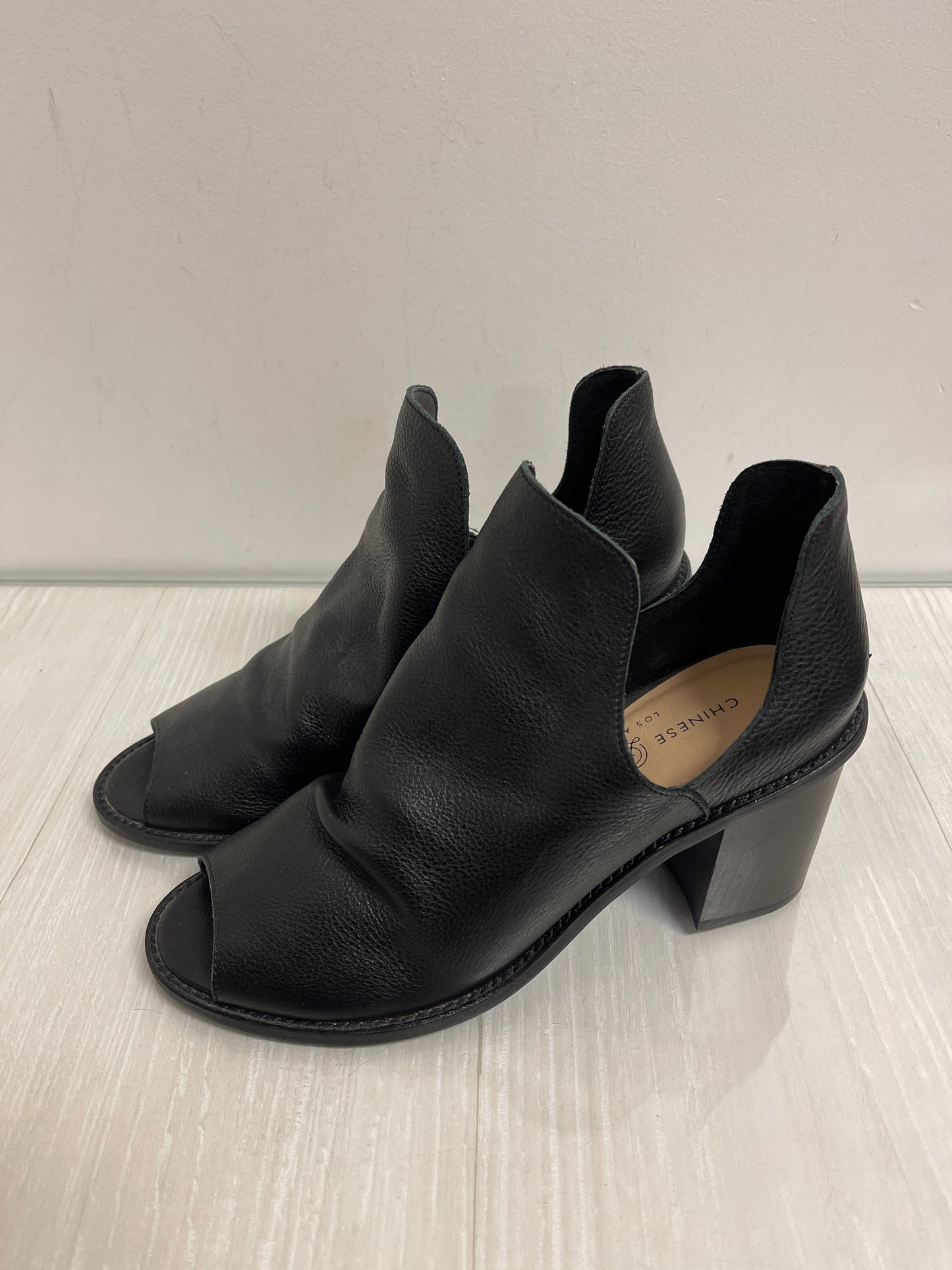 Shoes Heels Block By Chinese Laundry In Black, Size: 7