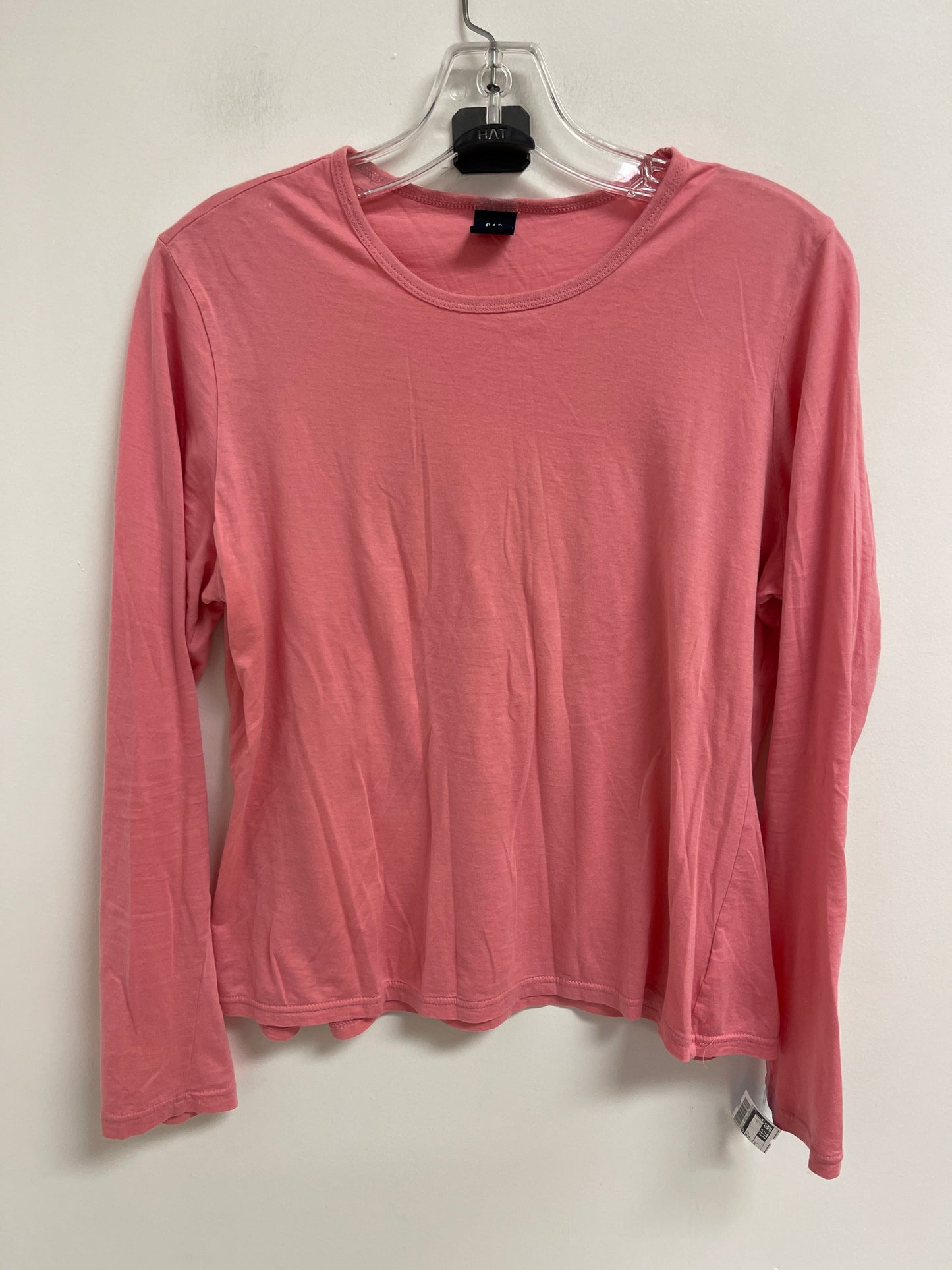 Top Long Sleeve By Gap In Pink, Size: L