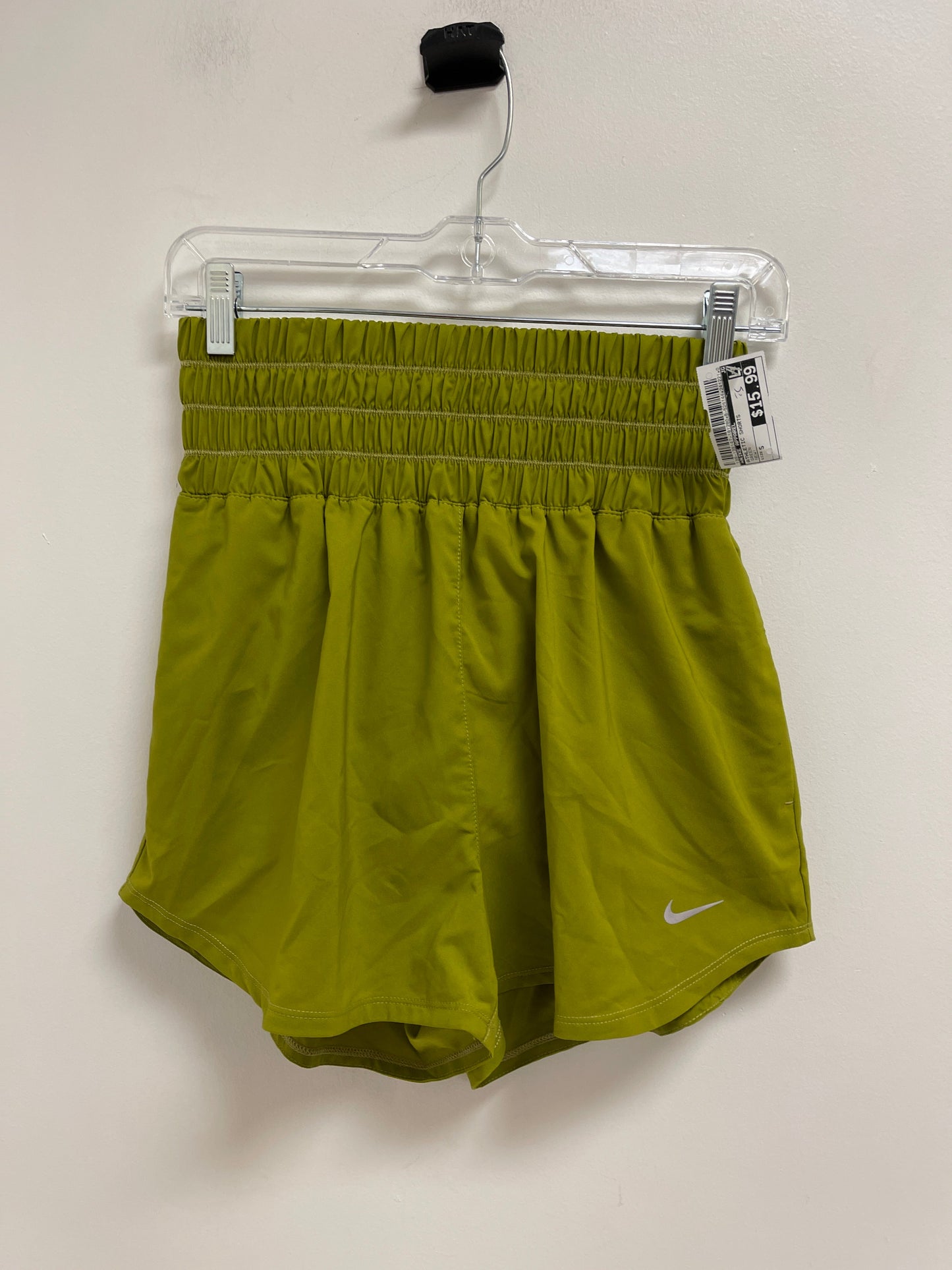 Athletic Shorts By Nike Apparel In Green, Size: S