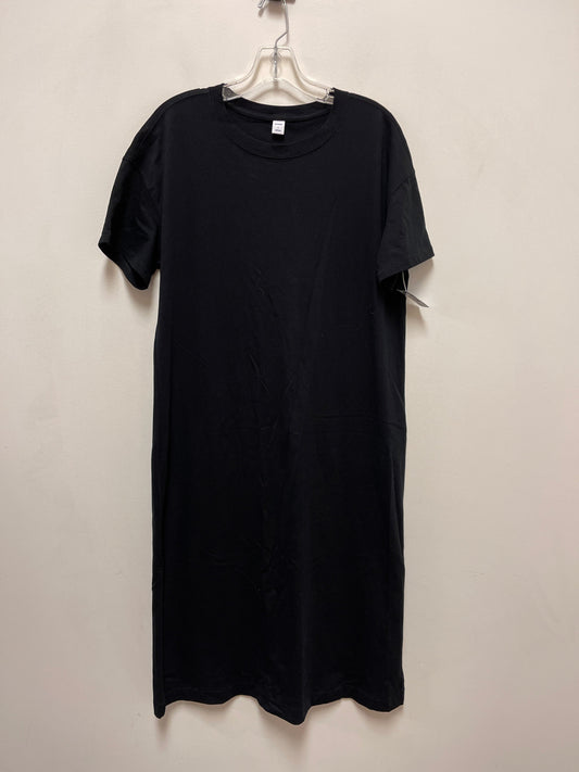 Dress Casual Maxi By Old Navy In Black, Size: L