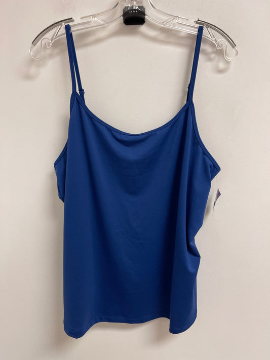 Tank Top By Lane Bryant In Blue, Size: 2x