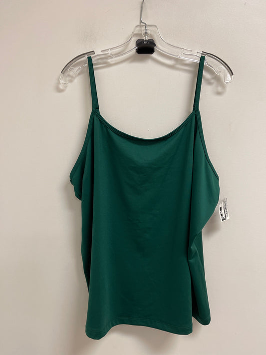 Tank Top By Lane Bryant In Green, Size: 2x