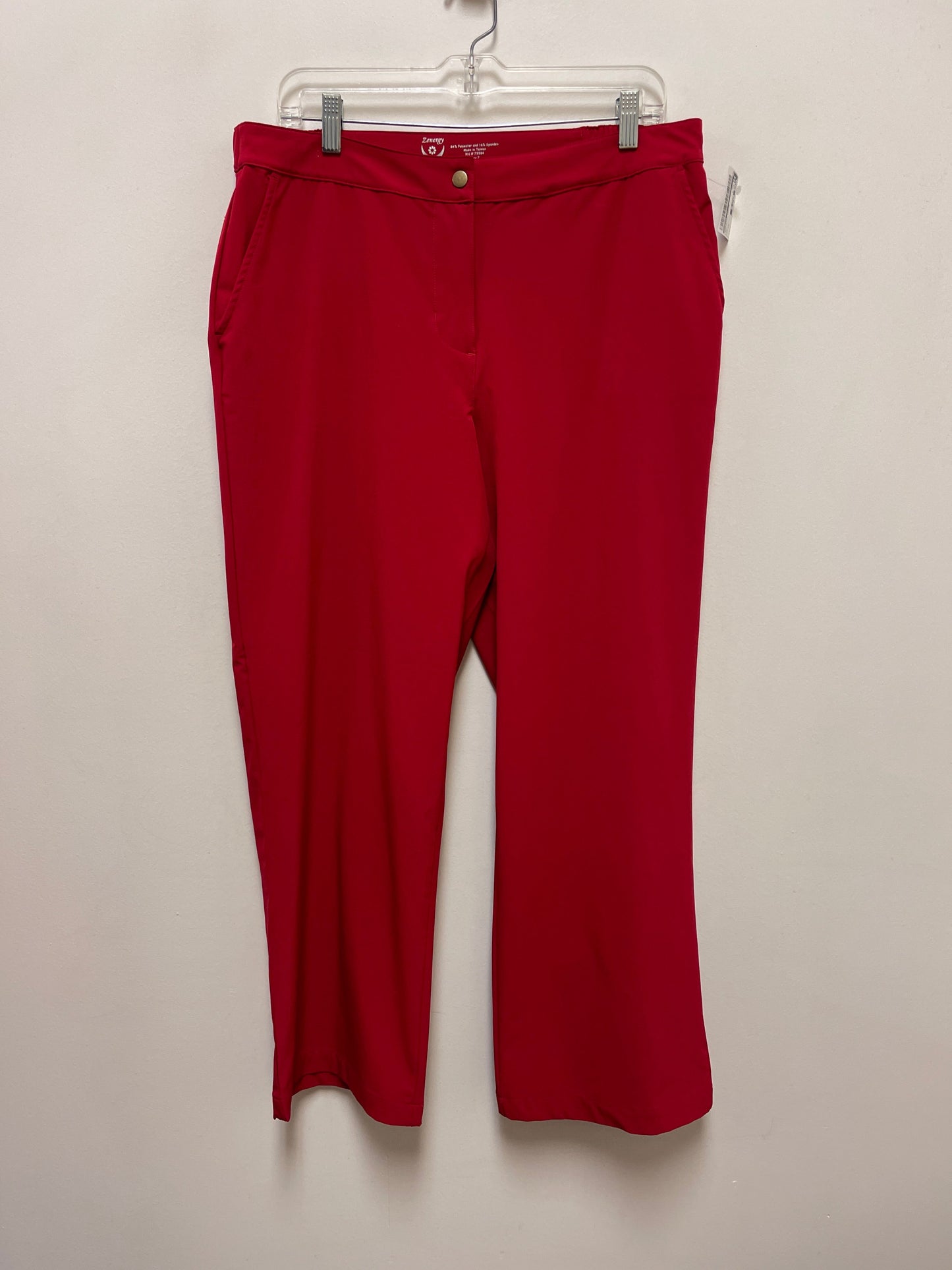 Athletic Pants By Chicos In Red, Size: 12